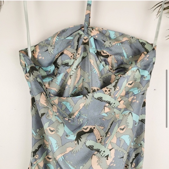 Boxfresh 100% Silk Mini Dress - Picture 3 of 8